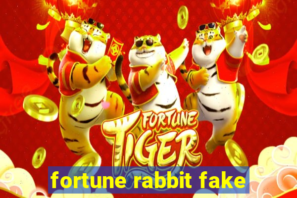 fortune rabbit fake